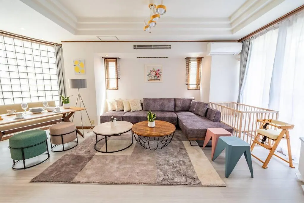 Sweet House 105 Square Meters Of Single Floor Space 15 Minutes On Foot To Shinsaibashi Dotonbori 30 Minutes To Usj 7 Minutes To Umeda أوساكا 0*,  اليابان